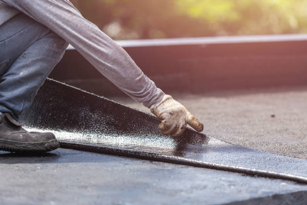 Professional Waterproofing technician working in Dunlap, IL